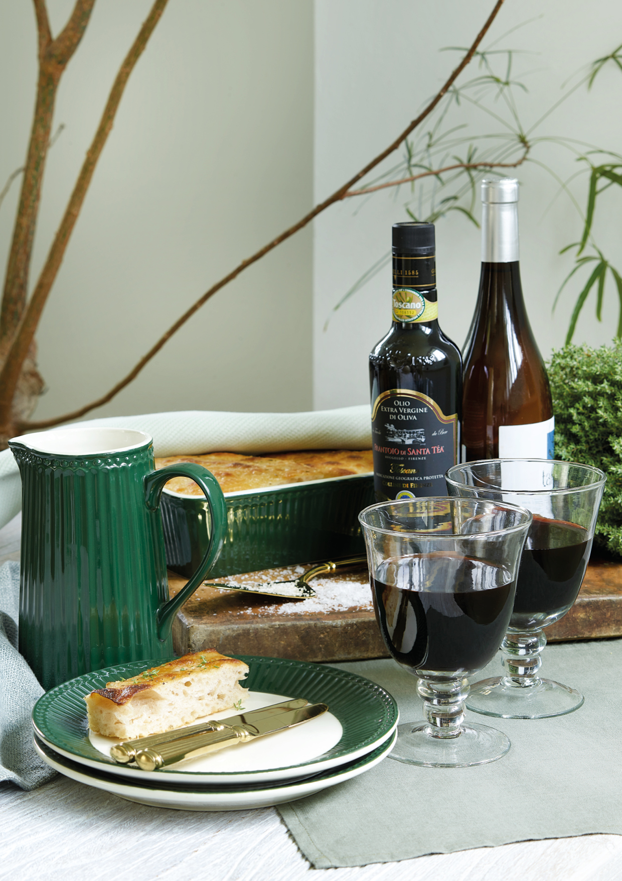 Krug ALICE ca. 1 Liter in Farbe pinewood green