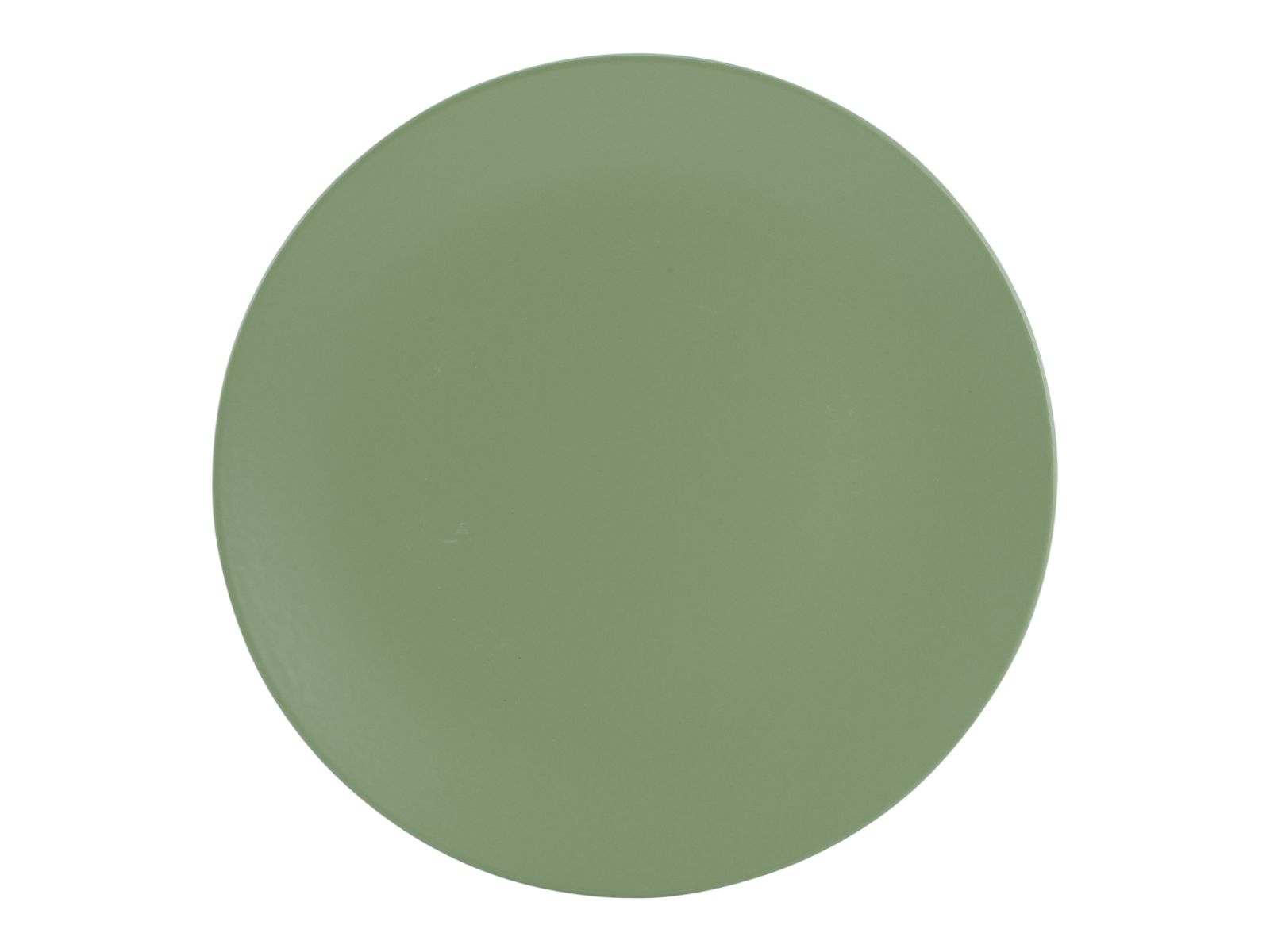 CreaTable Speiseteller Soft Touch in Farbe Grün matt