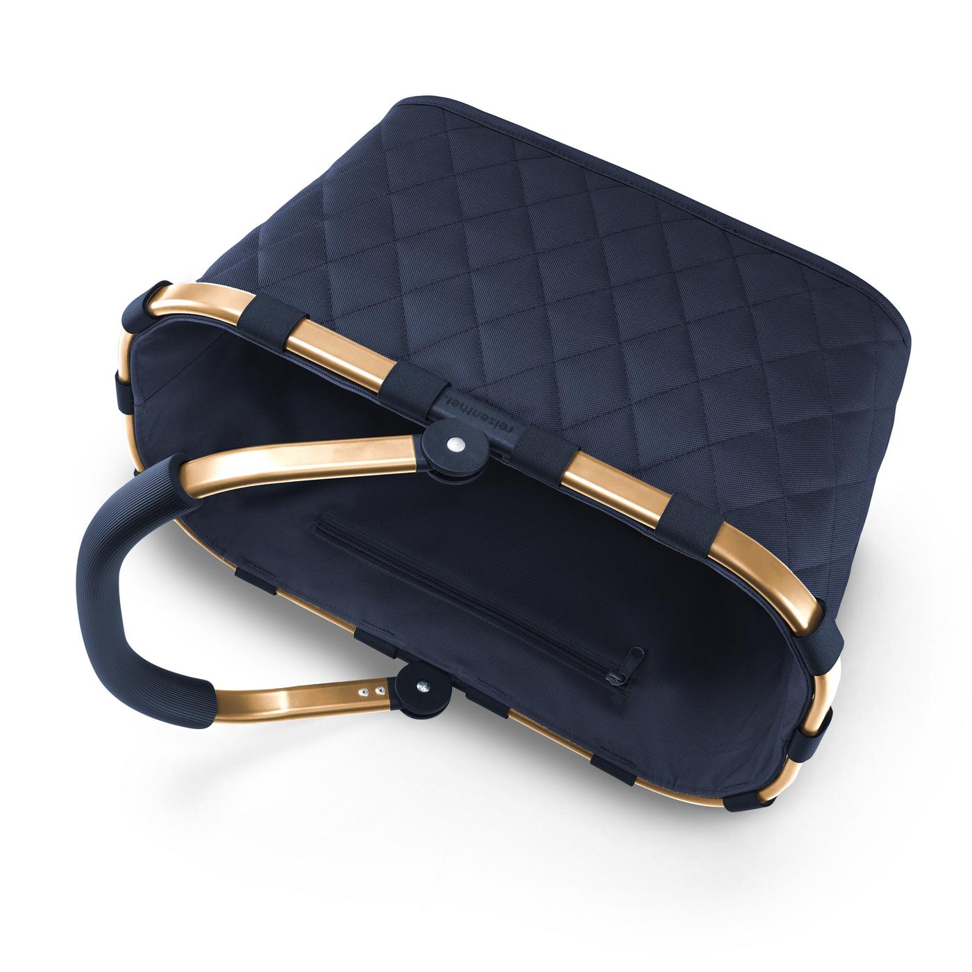 Reisenthel CARRYBAG in Farbe frame rhombus midnight gold Reisenthel CARRYBAG in Farbe frame rhombus midnight gold
