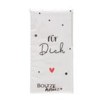 Boltze Taschentücher Foryou FORYOU in Papier schwarz/rot/weiß Boltze Taschentücher Foryou FORYOU in Papier schwarz/rot/weiß