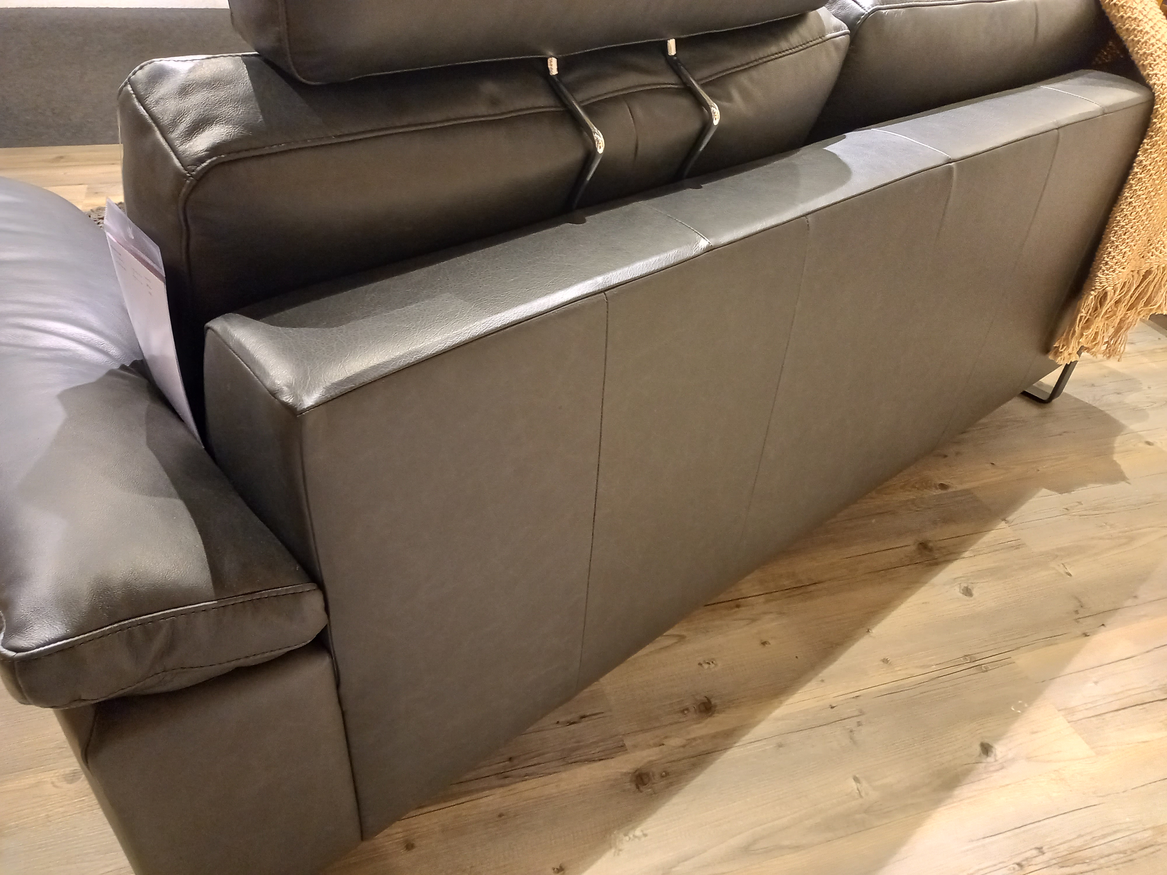 SCHÖNER WOHNEN-Kollektion Sofa TIMELESS in Leder Vicenza black