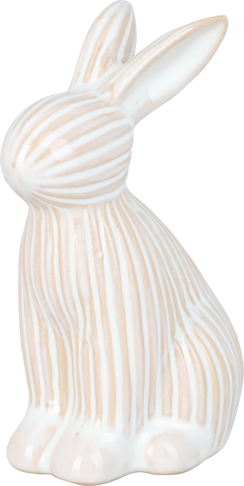 Koopmann Hase Porzellan 13 cm Creme in , Figur