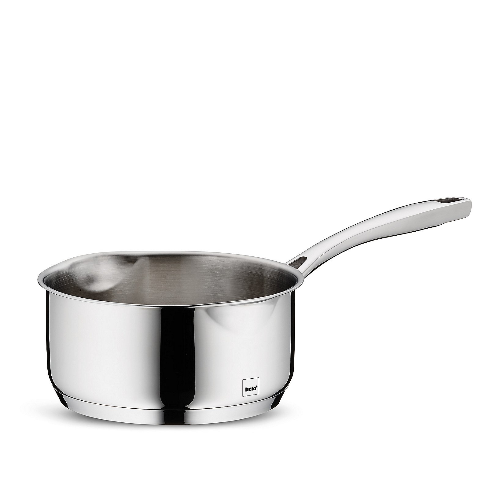 Keck & Lang Stielkasserolle in Silber Glänzend