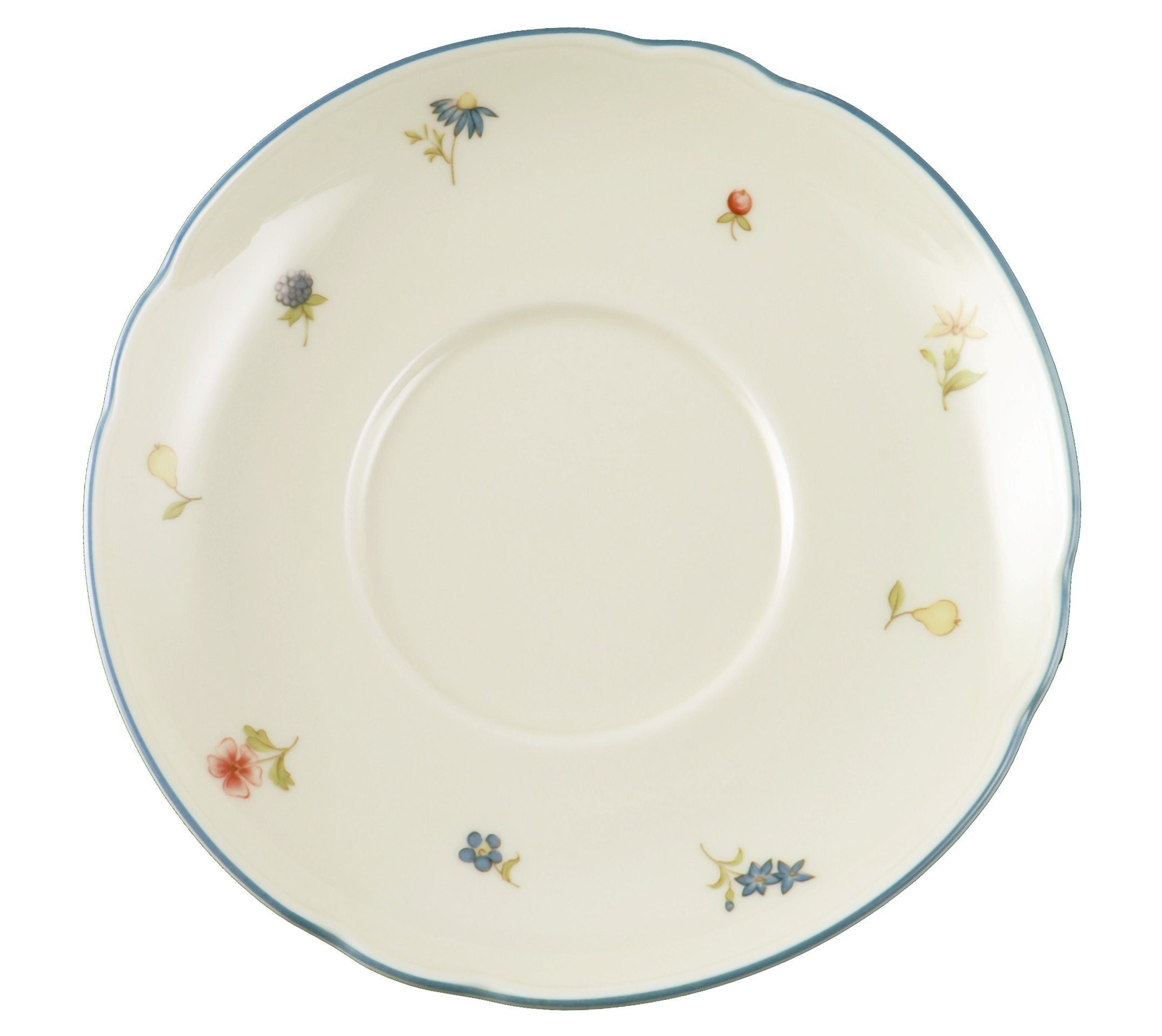 Seltmann Weiden Milchkaffeeuntertasse 16 cm Marieluise 30308 Streublume 