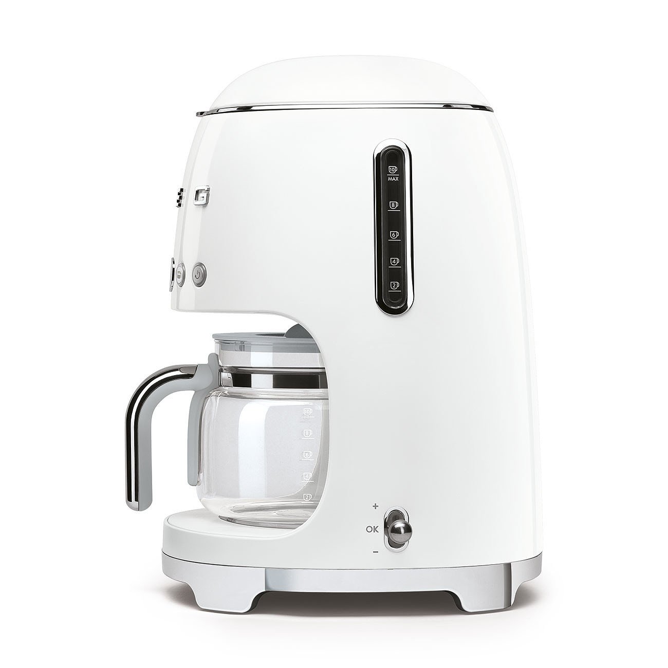 Smeg Filterkaffee-Maschine ca. 1,4l in weiß