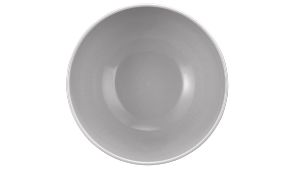 Seltmann Weiden Müslischale 15cm Amina 3 Silbergrau , Schale, Untertasse, Suppenschüssel, Porzellan, Töpferei
