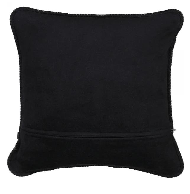 Cawö Kissen WE LOVE DOGS KISSENHÜLLE 50x50cm in Farbe schwarz/beige, Kissen, Dekoration für Zuhause