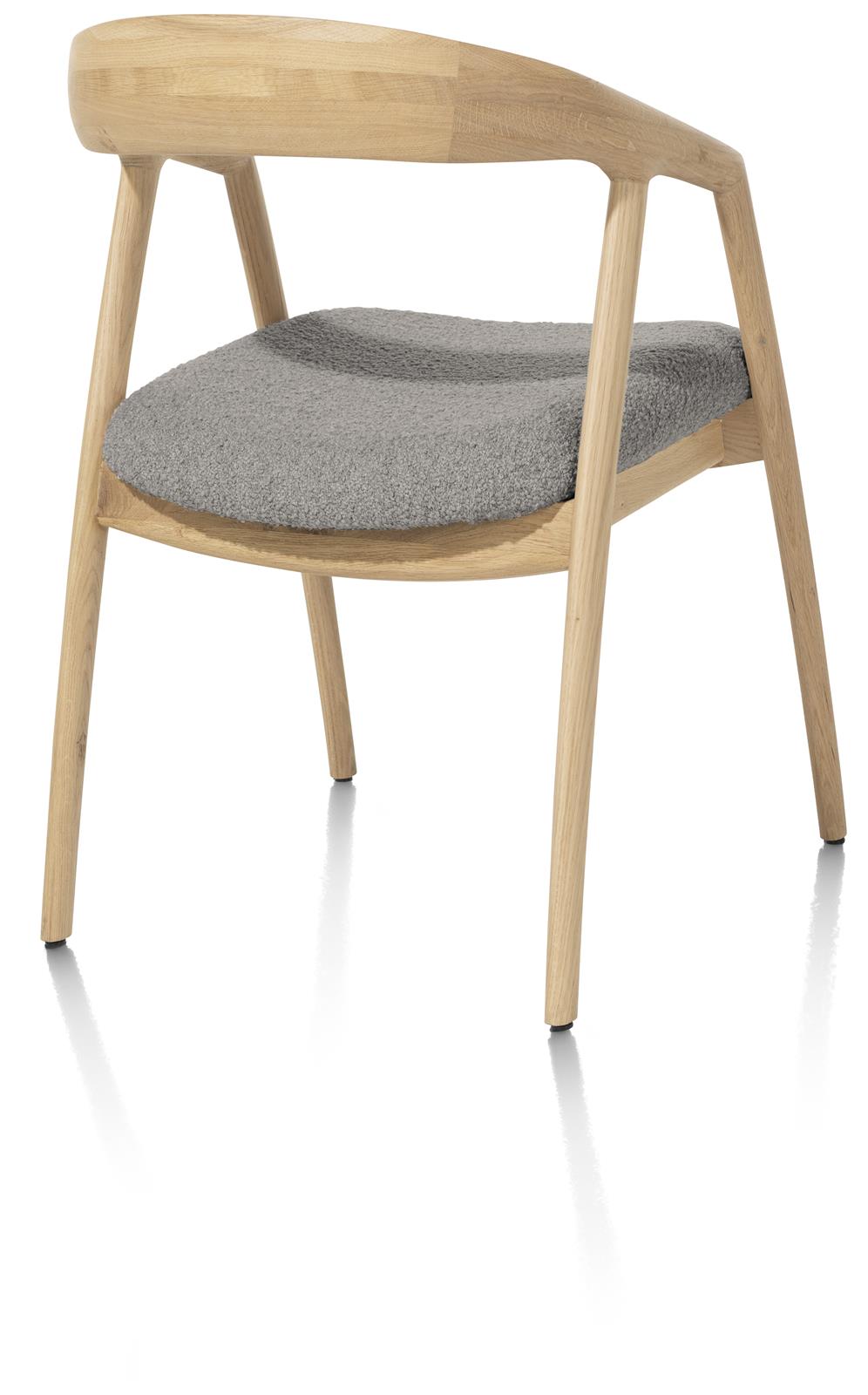 XOOON Armstuhl Dante 48684-LEV Stoff Leber