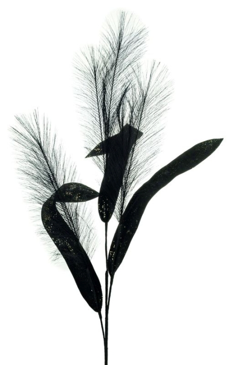 Soft Flower 'Schilfgras' 110cm 7582998F2 in schwarz