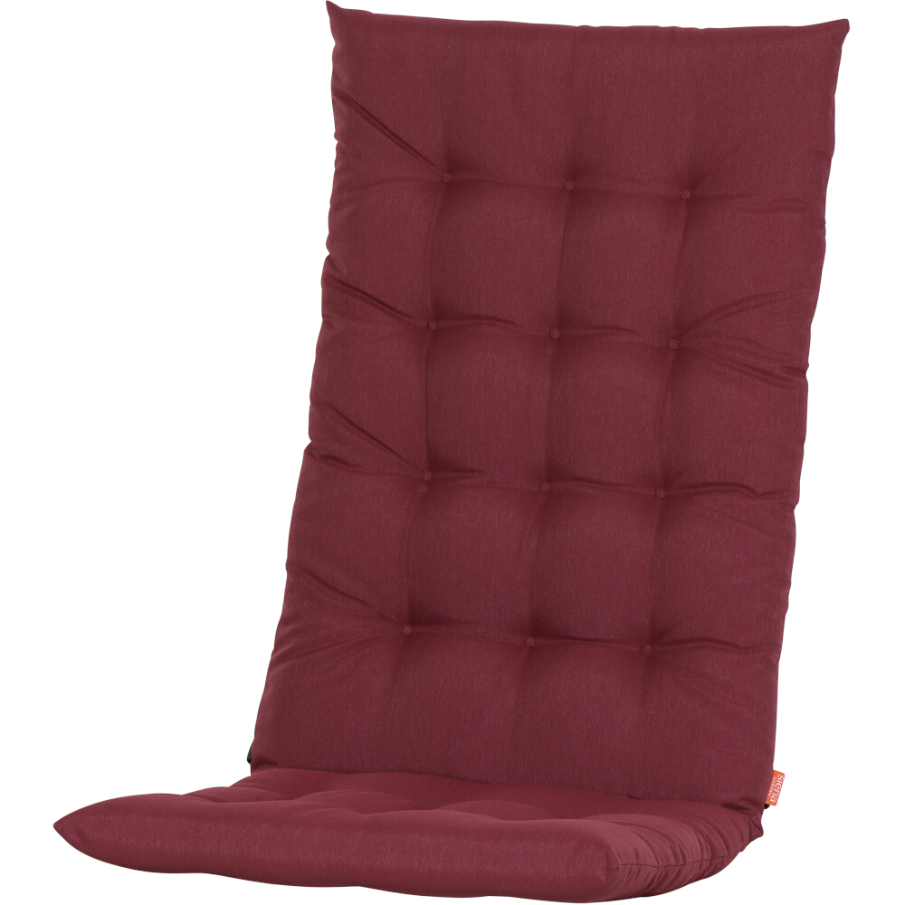 Gautzsch Sesselauflage ATRIA ca. 123x48x6cm in Stoff rot