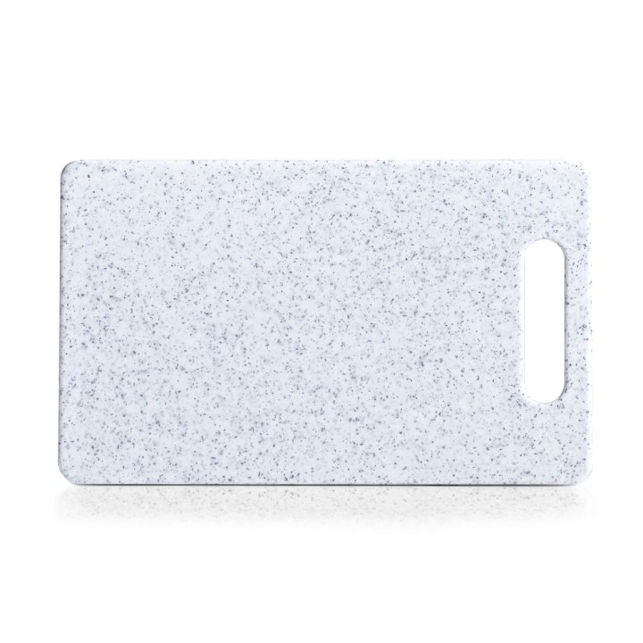 Zeller Schneidebrett in Hellgrau, Schneidebrett, Speckled, Granit, WeiÃŸ, Küchenzubehör