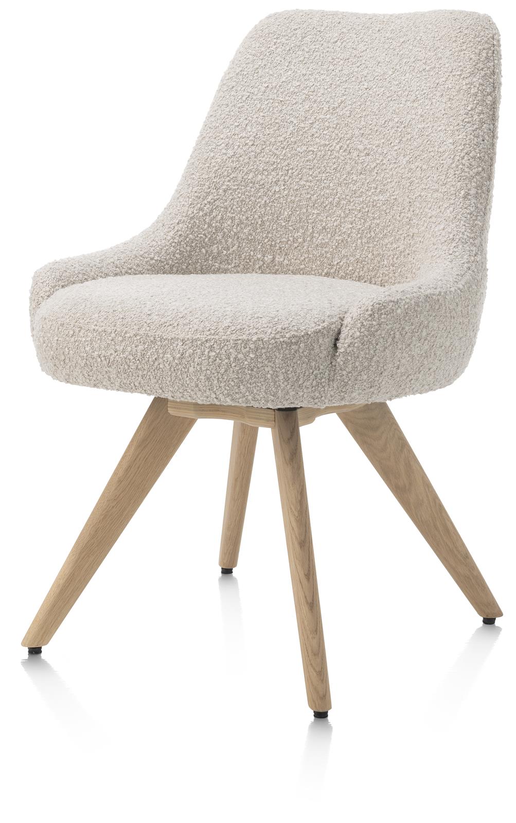 Henders & Hazel Stuhl Rocco Beige Henders & Hazel Stuhl ROCCO ca. B61 H86 T66 cm in Stoff Brioni Creme