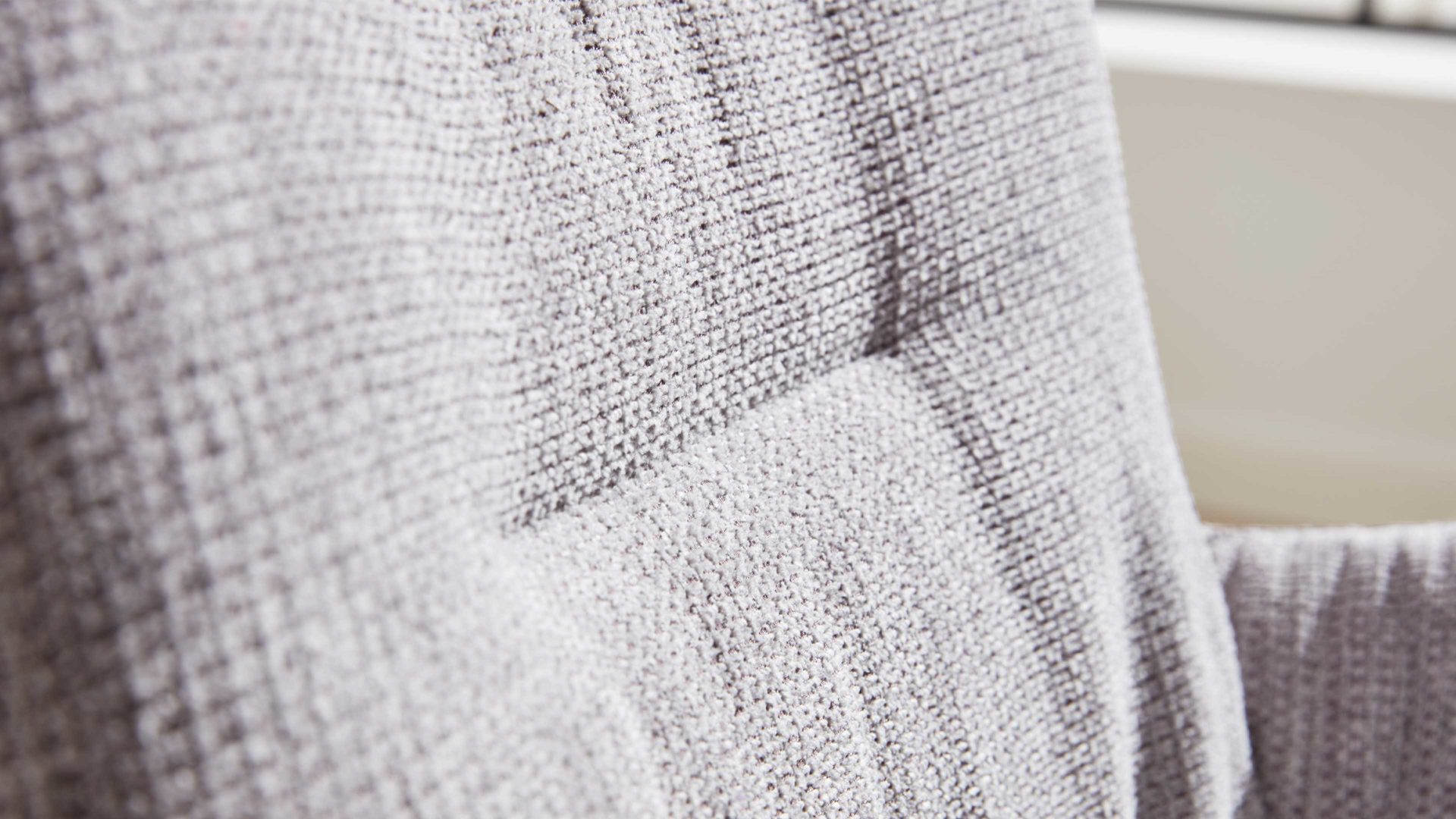 Interliving Armlehnstuhl 4er-Set IL 5111 in St. Arizona/Fantasy platingrau, Sofa, Textured fabric, Grau, Polsterung, Kissen