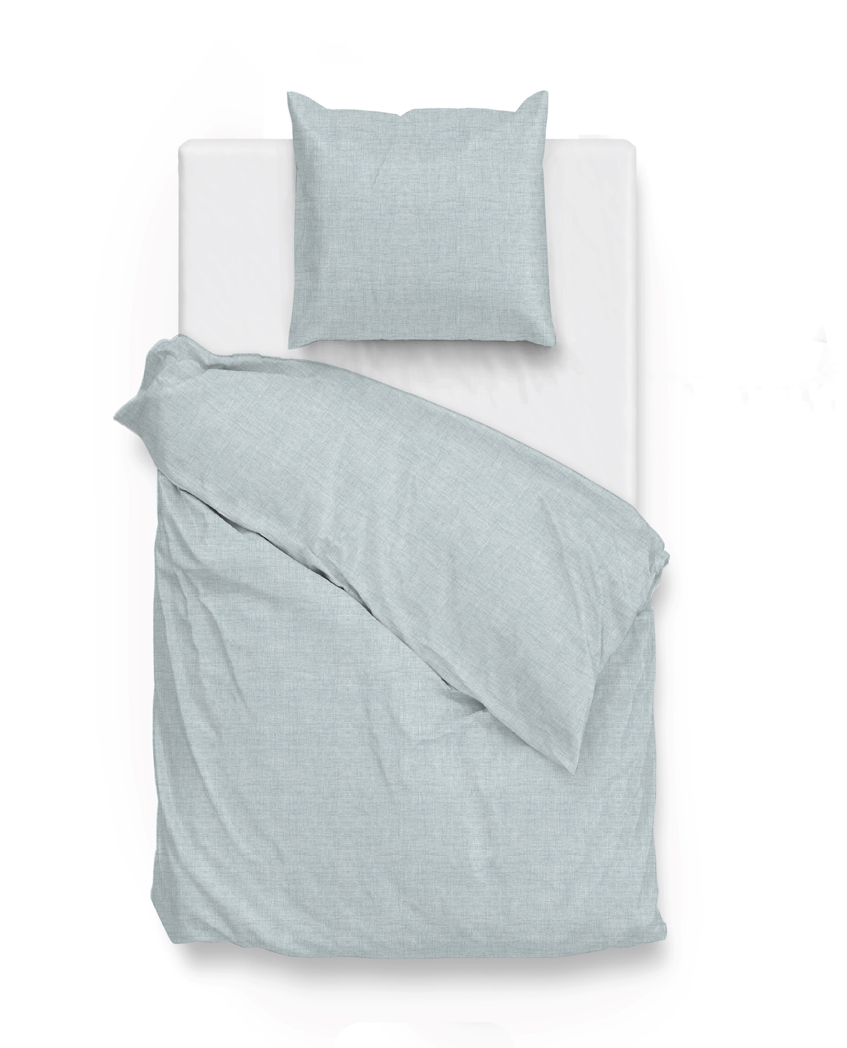 Heckettlane Bettwäsche ca. 155x220cm in Farbe Mint-Green