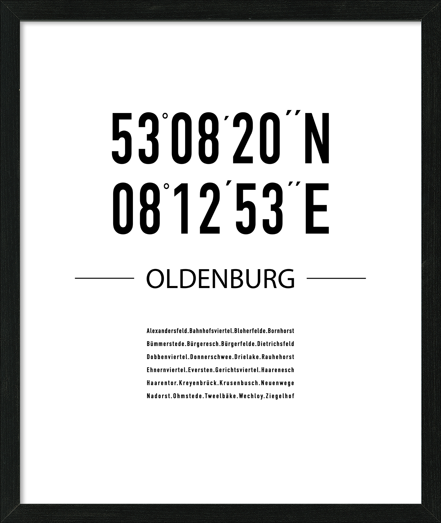 ProArt Framed-Art Scandic Living 55x65cm Oldenburg ProArt Framed-Art Scandic Living 55x65cm Oldenburg