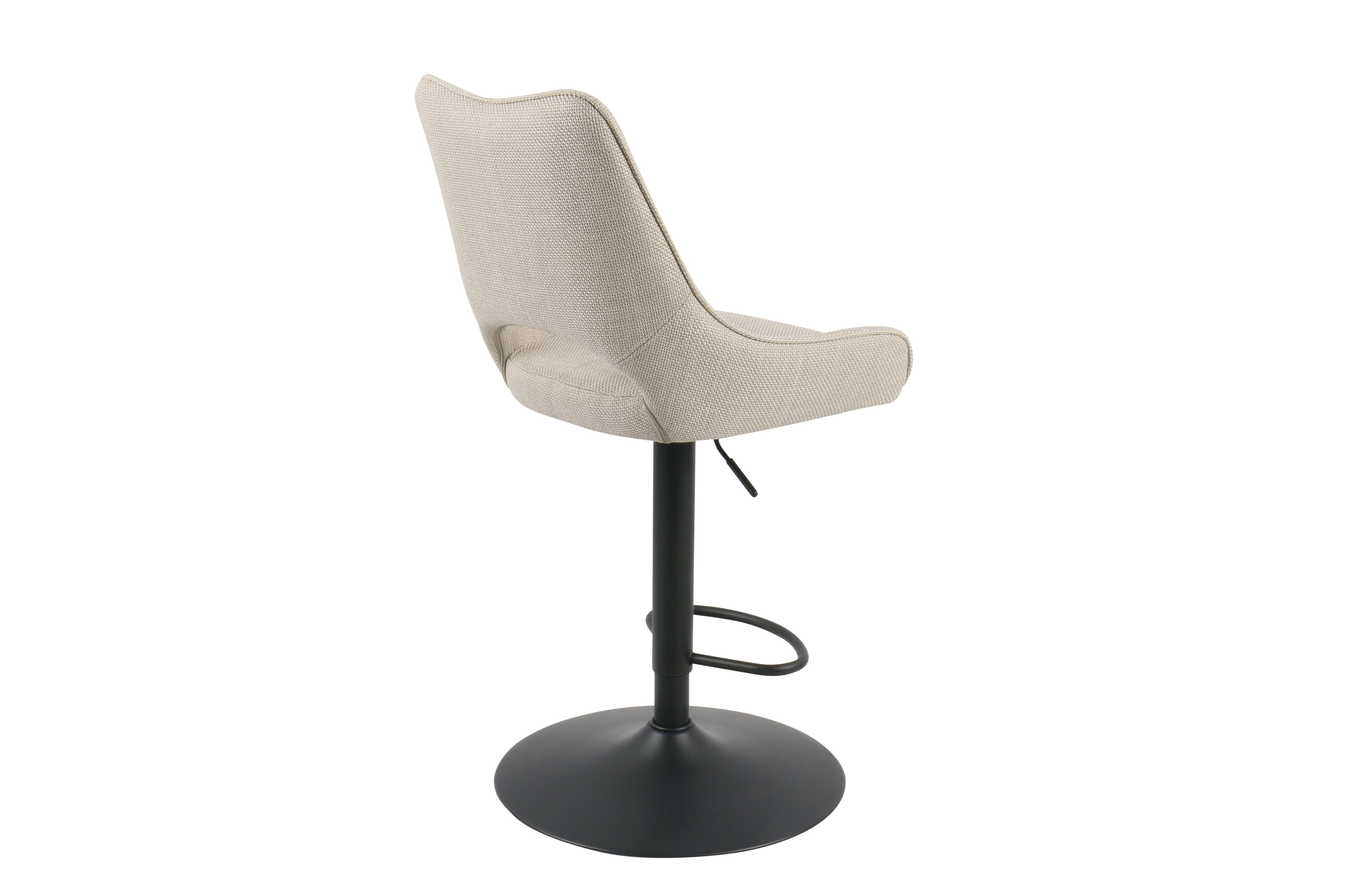 Hela Barhocker ROCKPORTH H ca.B50 H98 T57 cm in Microfaser beige 31