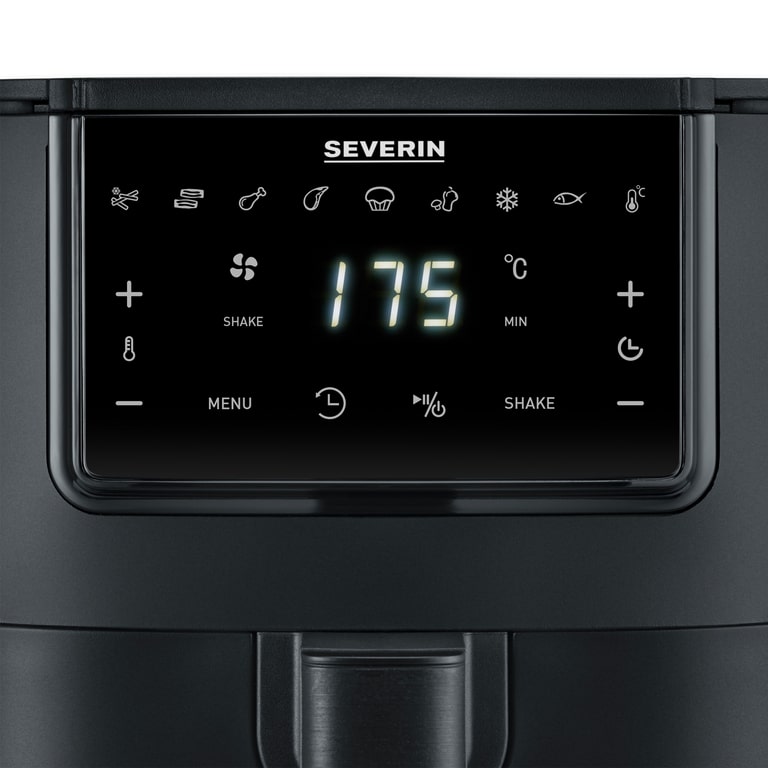 Severin Heißluftfritteuse 4 Liter BLACK LINE in schwarz/Kunststoff, 1300 W, Computerausrüstung, Elektronik, Hardware, Überwachen, Bildschirm