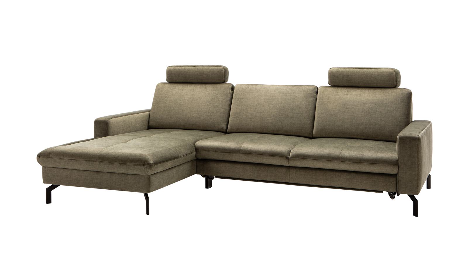 Modulmaster Polstergruppe VS-MP1154 ca. 302x178cm in Stoff Isa olive 