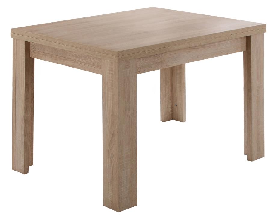Esstisch MONZI ca. 80(136)x60cm in Holzfarben Mäusbacher Esstisch MONZI ca. 80 (136) x 60 cm in Eiche sägerau Dekor
