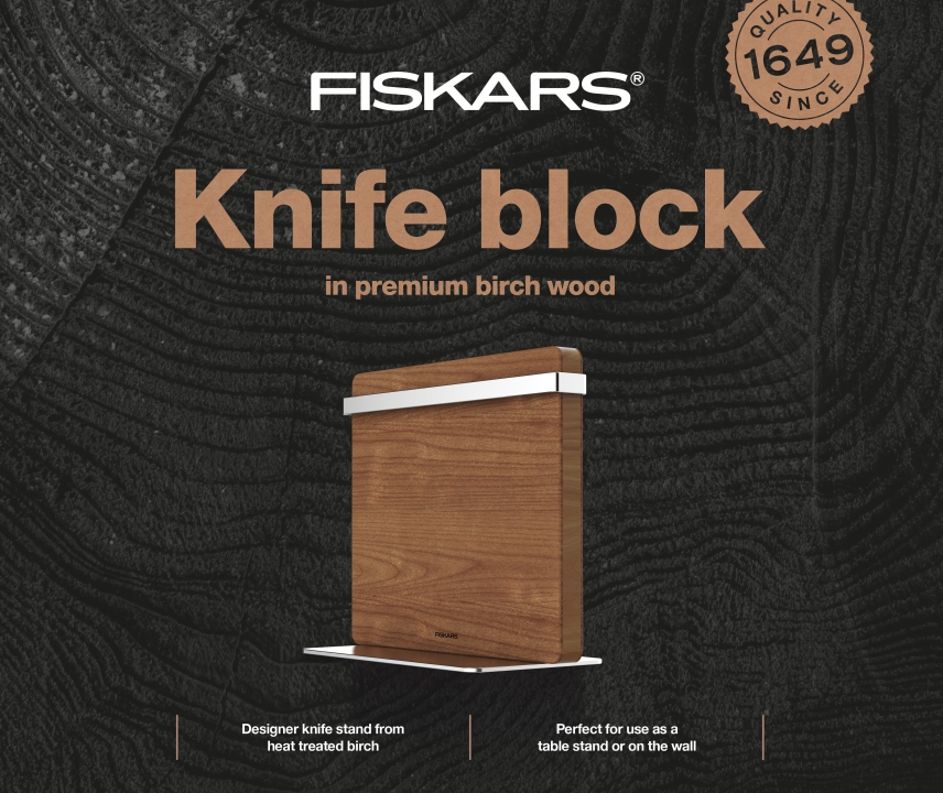 Fiskars Premium-Messerblock NORDEN