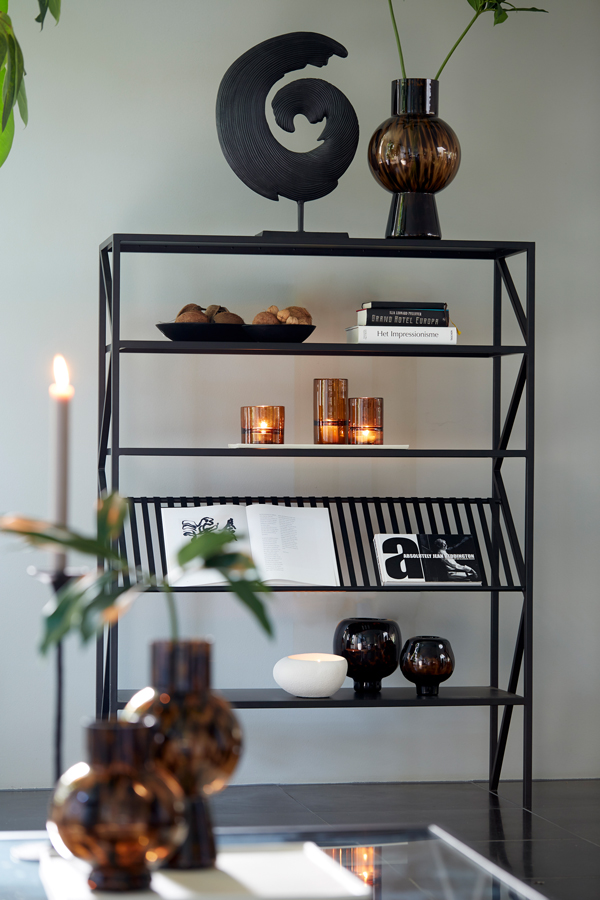 Light & Living Schale 25x17,5x4,5cm in schwarz
