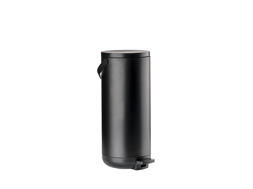F&H Pedaleimer ZONE DENMARK CIRCULAR 35 Liter in Farbe Schwarz