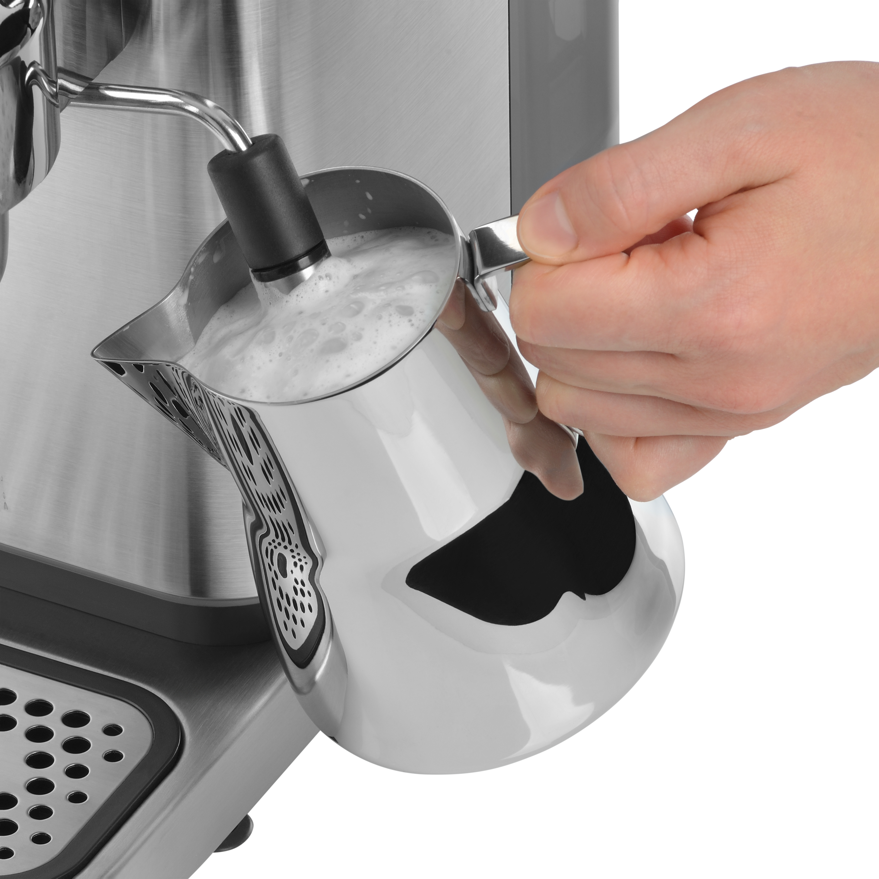 WMF Barista Milchkrug, 0,6 l in poliertem Edelstahl