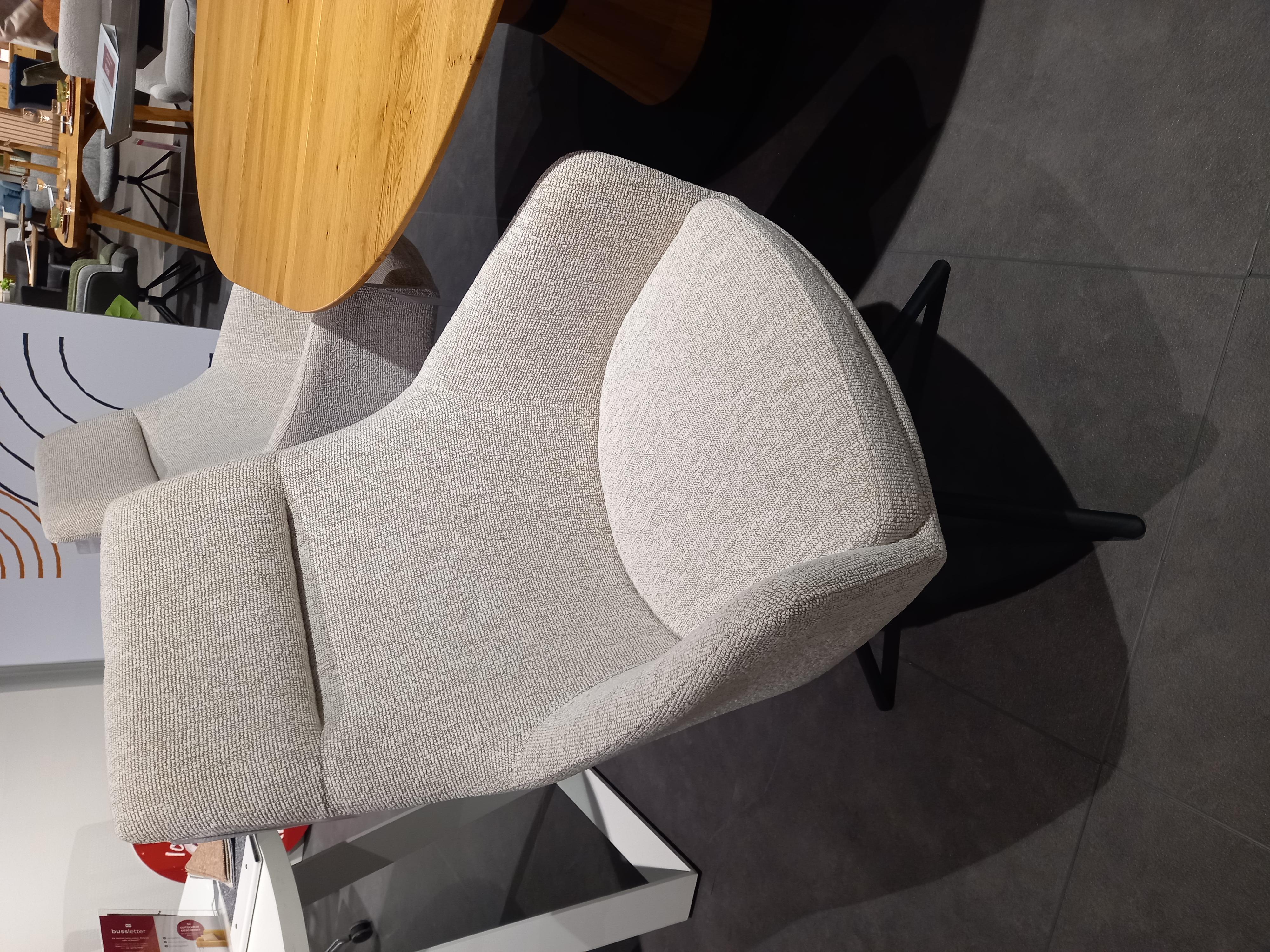 Niehoff Armlehnstuhl 4er-Set in Stoff Jaquard Lodge linen Niehoff Armlehnstuhl 4er-Set in Stoff Jaquard Lodge linen, Moebel, Stuhl