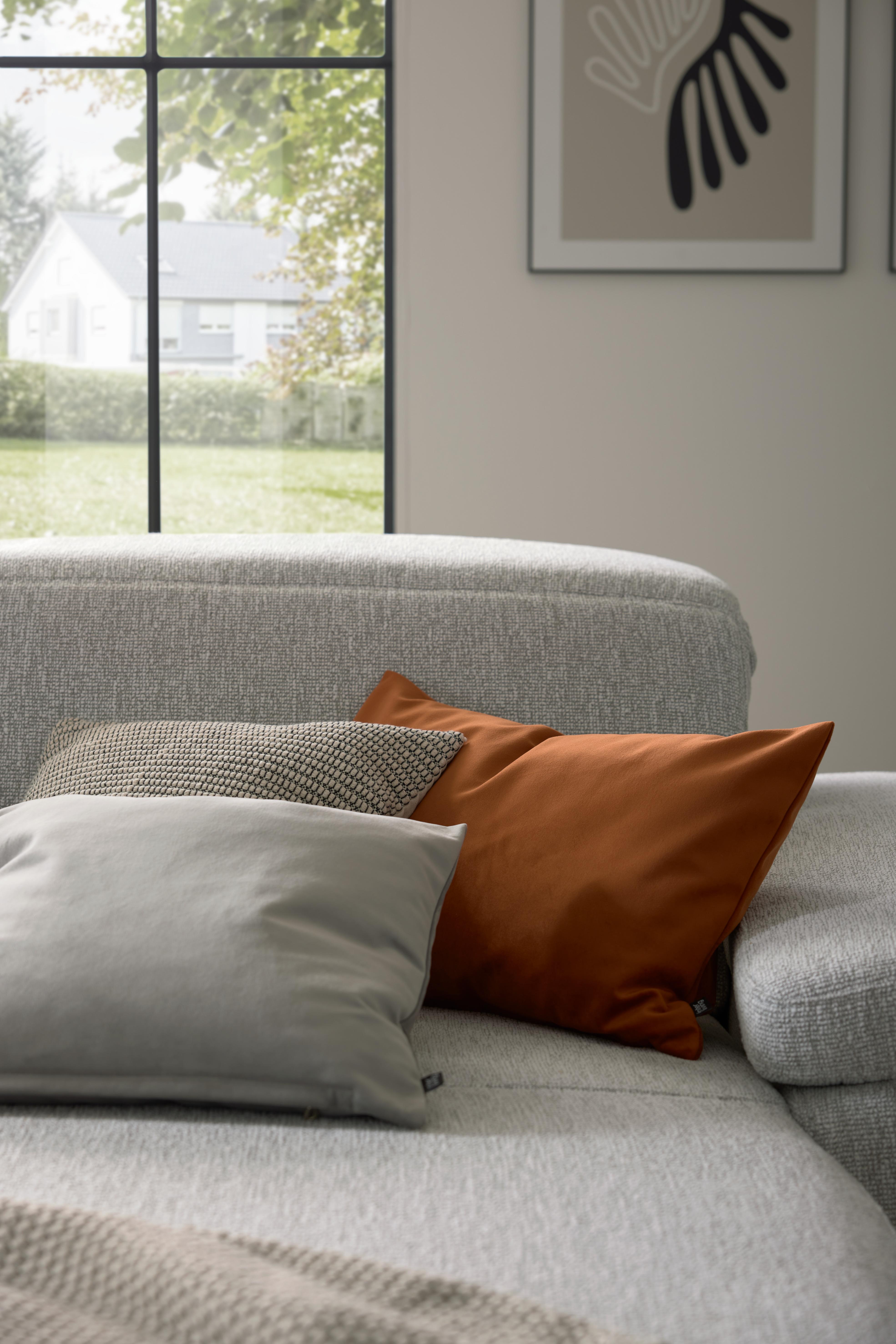Interliving Kissenhülle IL-9120 ca. 45x45cm in Farbe Rust