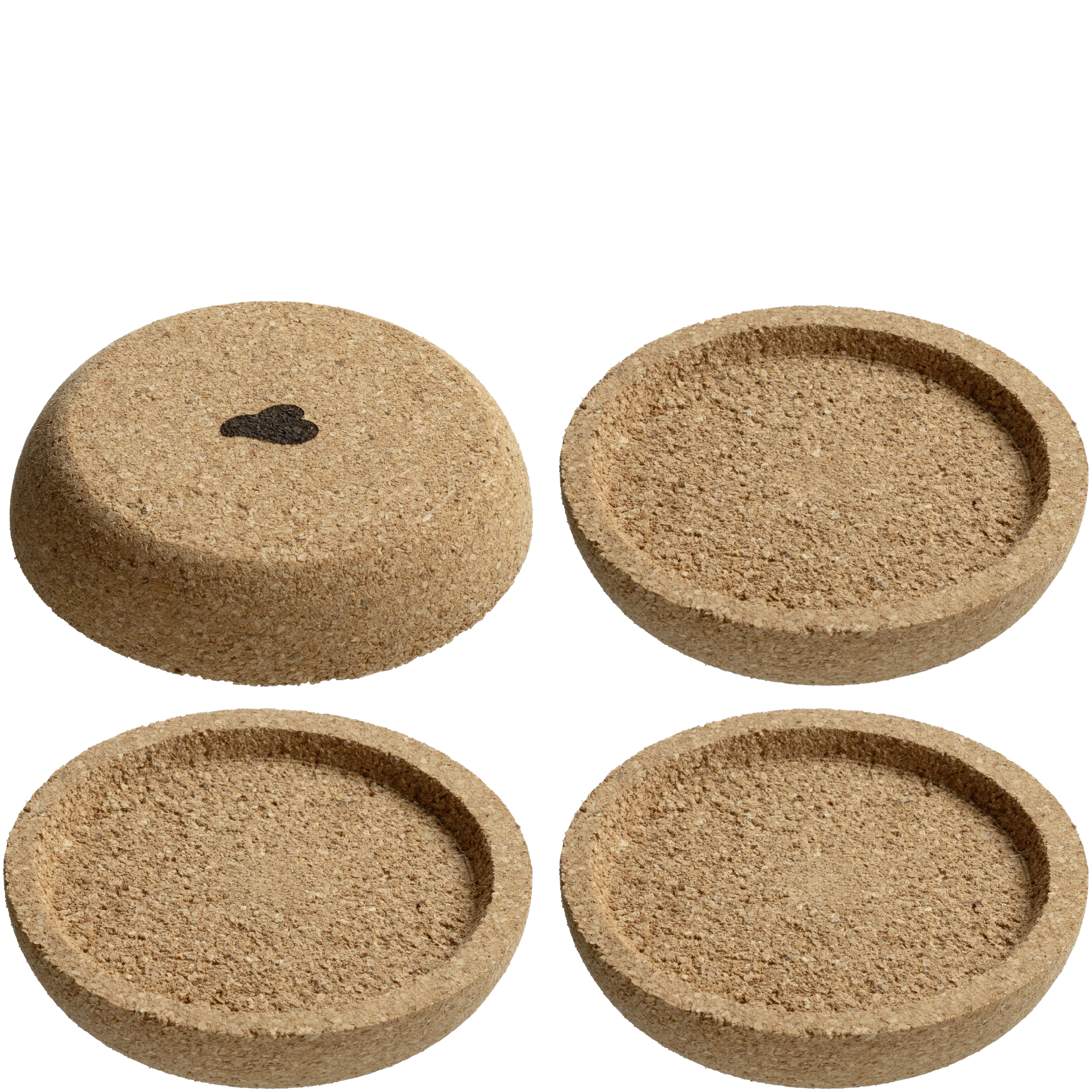 LEONARDO Korkuntersetzer Gocce 6cm in Farbe beige LEONARDO Korkuntersetzer Gocce 6cm in Farbe beige