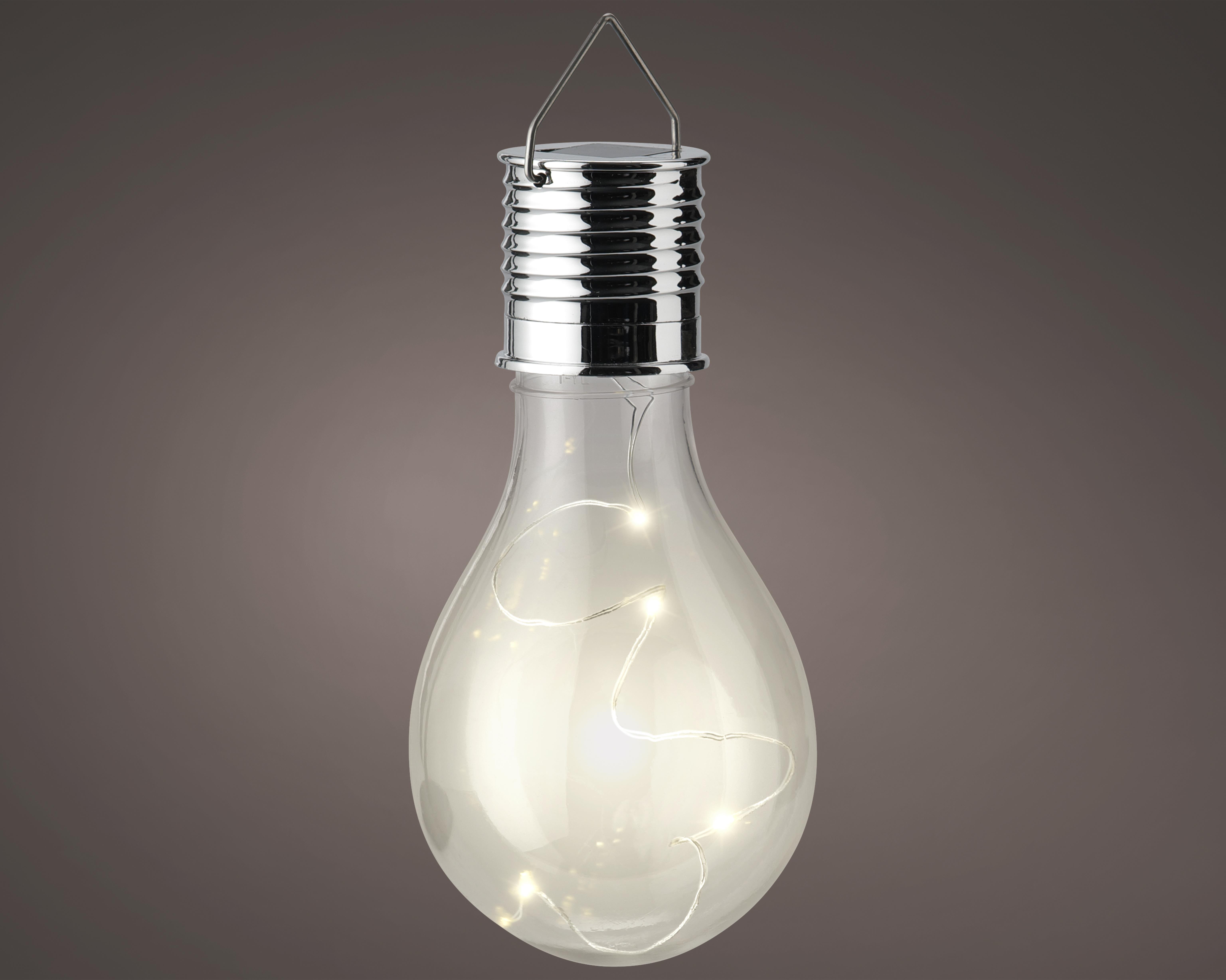 Kaemingk Solar Strangbeleuchtung in Farbe Transparent