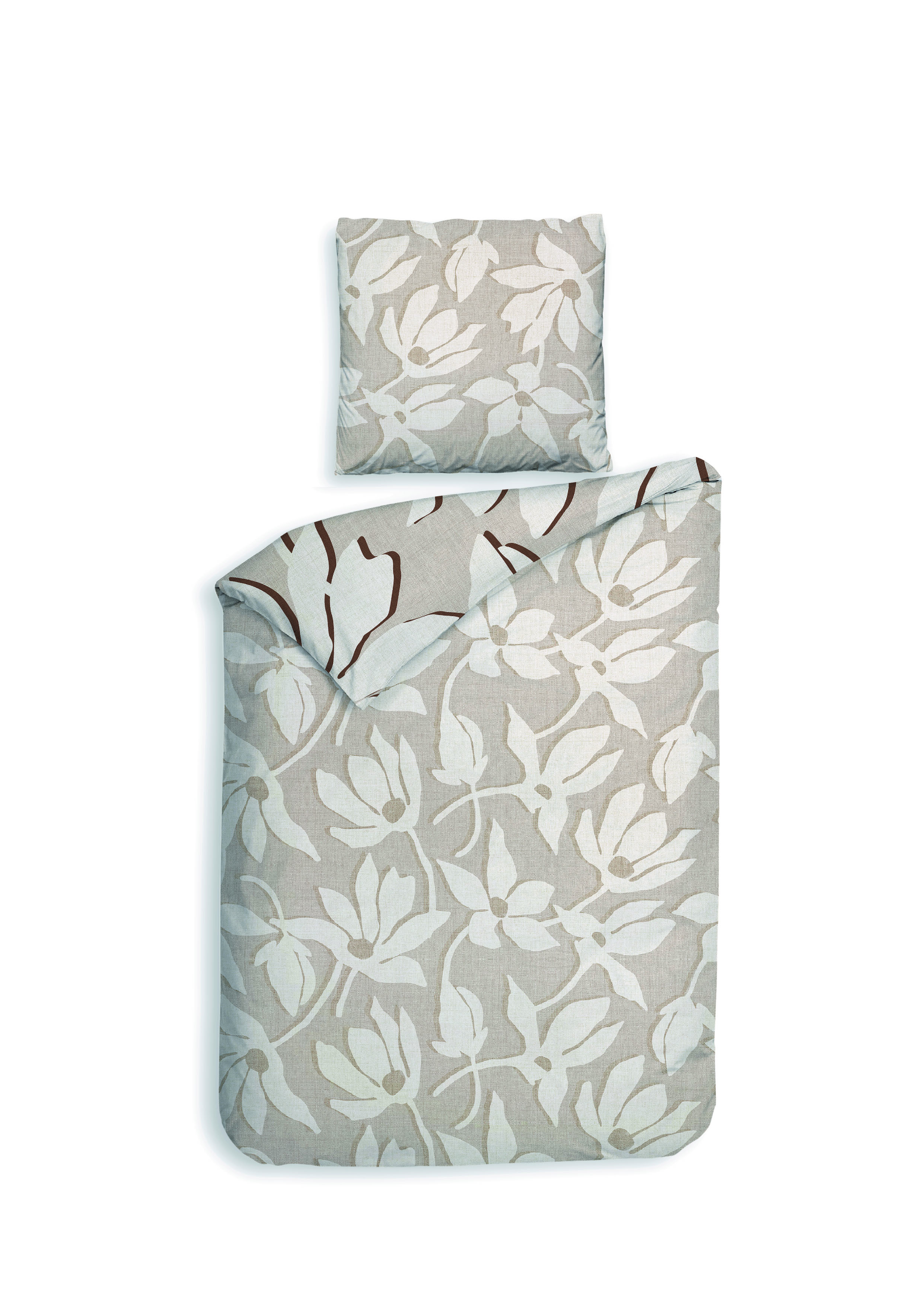 Bettwäsche ca. 155x220cm SANAA in Beige Heckettlane Bettwäsche ca. 155x220cm in Farbe Safari-Sand, Kissen, Dekoration für Zuhause, Tasche, Decke, Handtasche