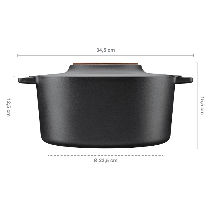 Fiskars Topf NORDEN 6Ltr. aus Gusseisen