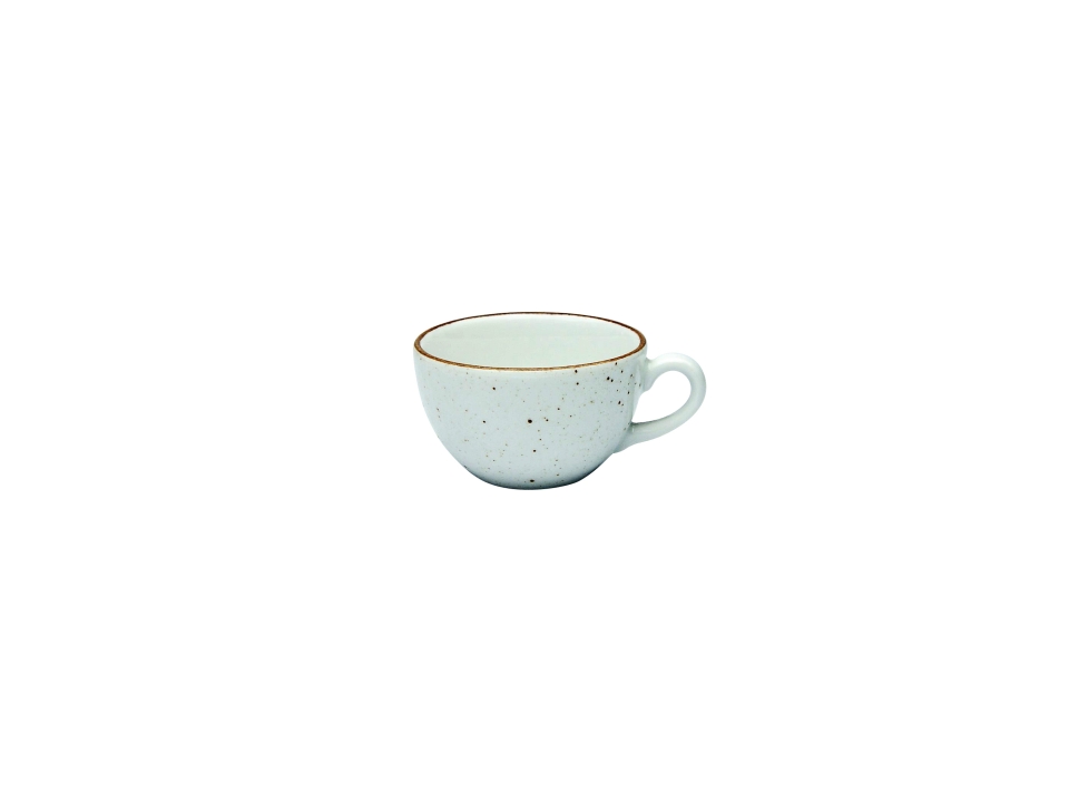 CreaTable Cappuccinoobere Vintage Nature in Farbe Weiß glänzend