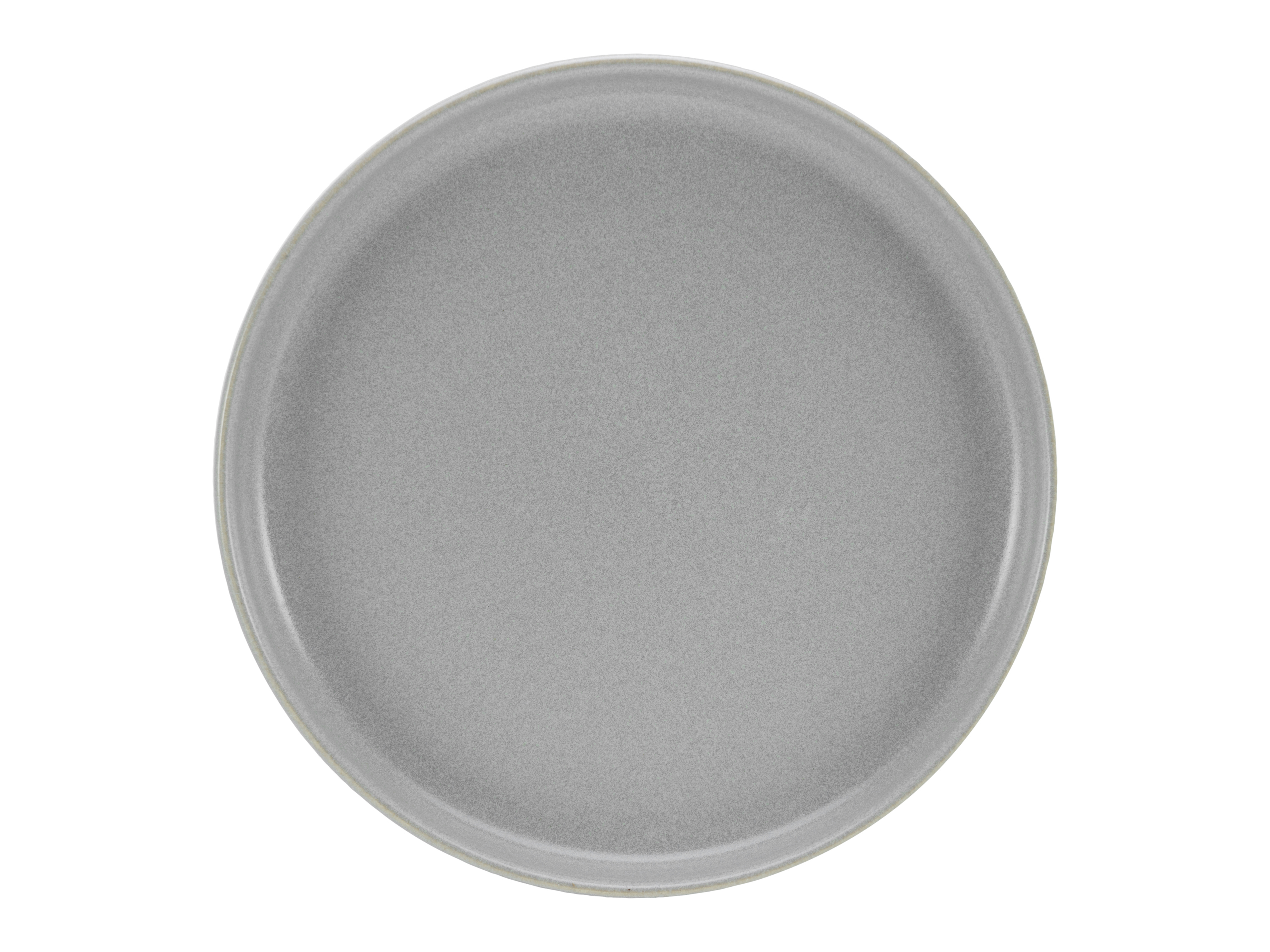 CreaTable Speiseteller Uno in Farbe Grau matt