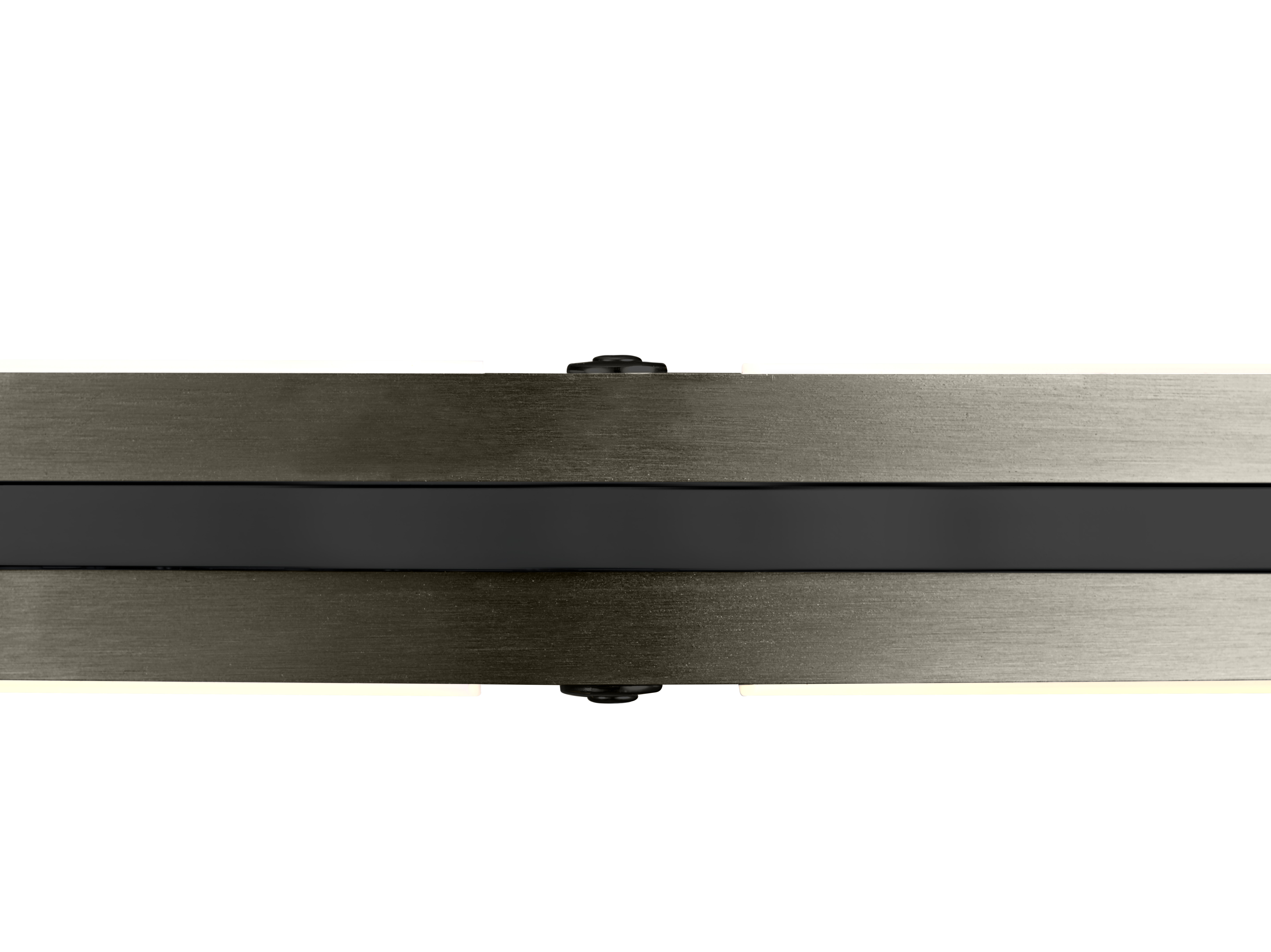 B-Leuchten LED-Pendelleuchte Durchmesser ca. 60cm, Höhe ca. 180cm in Bronze eloxiert, CD-Spieler, Elektronik