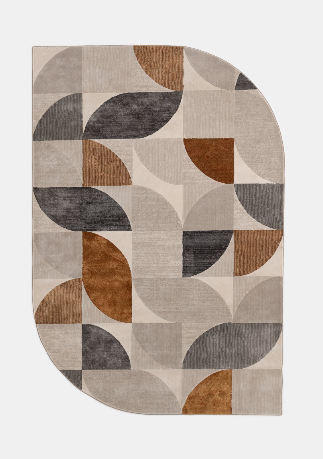 COCO MAISON Elite teppich 200x290cm , 5-pack?, abstract motif, geometric, rug, curved corner