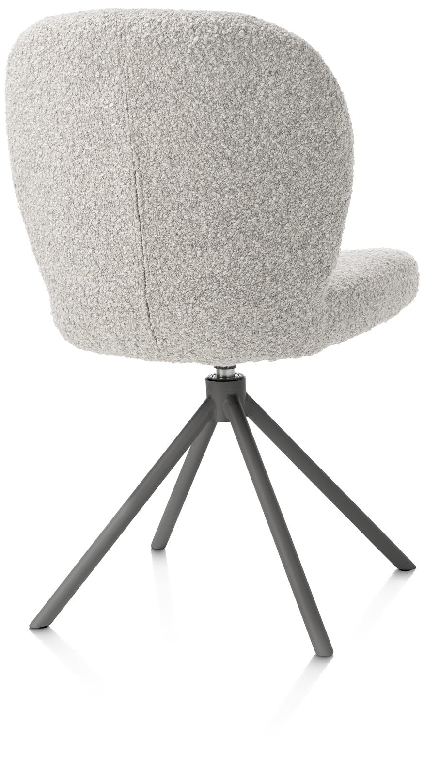 XOOON Stuhl JAXON ca. B51 H85 T63 cm in Stoff Brioni kiesel