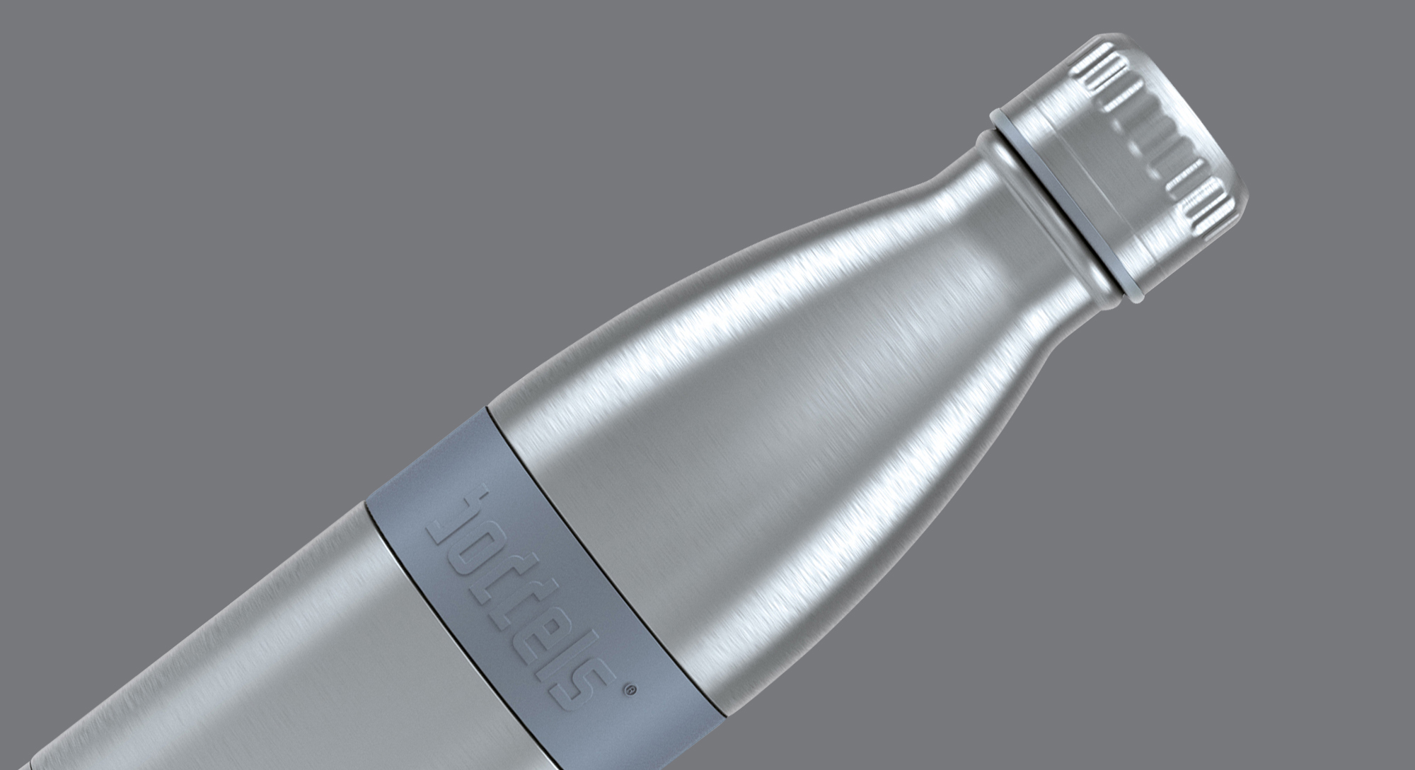 Trinkflasche Twee 500ml in Hellgrau