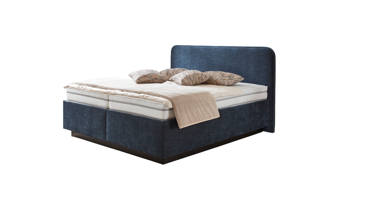 Oschmann Comfortbetten Polsterbett DREAMPLACE ca. 180x200cm in Stoff Rob marine Oschmann Comfortbetten Polsterbett DREAMPLACE ca. 180x200cm in Stoff Rob marine