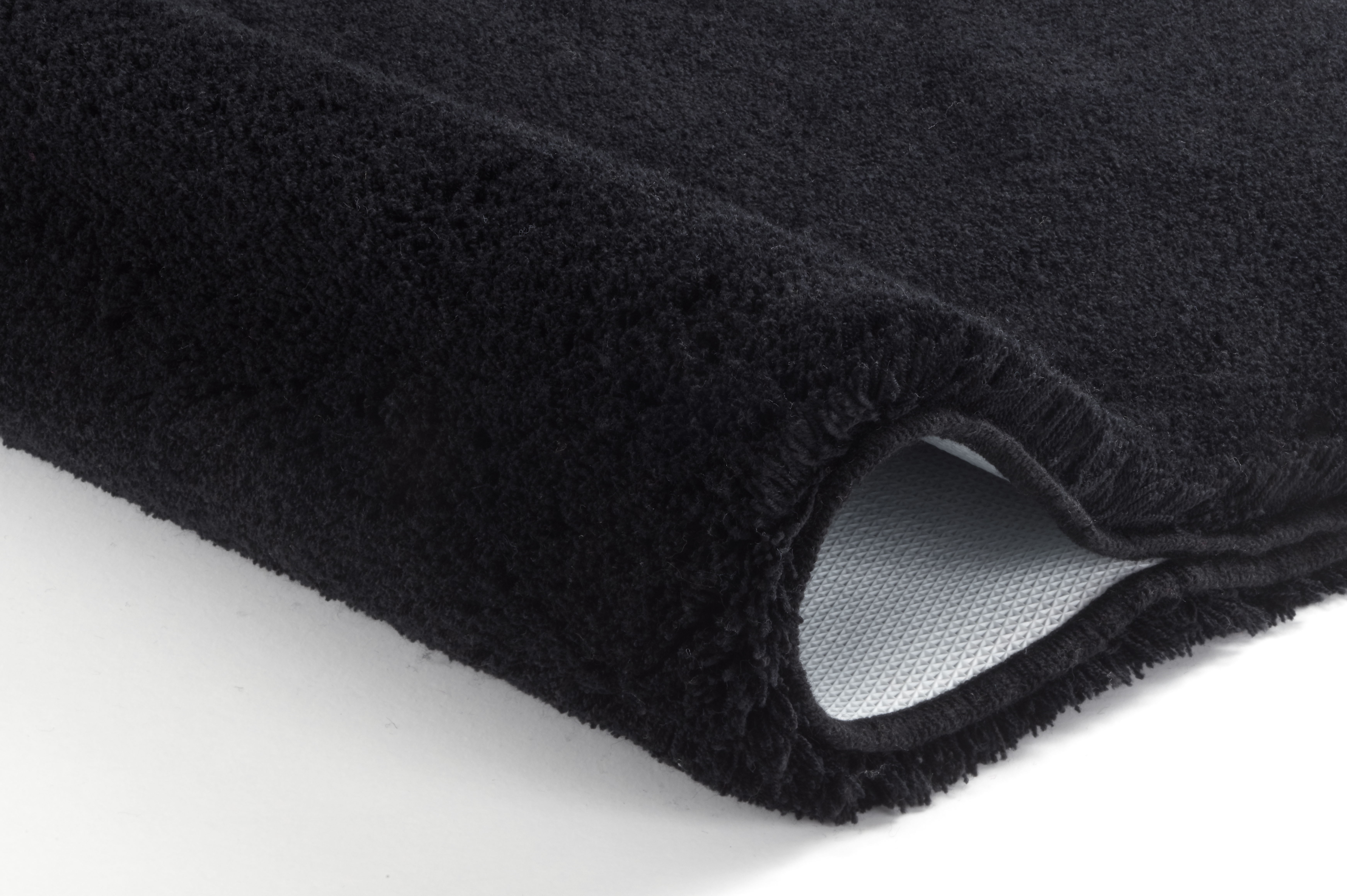 Kleine Wolke Badteppich RELAX ca. 70x120cm in Farbe Schwarz