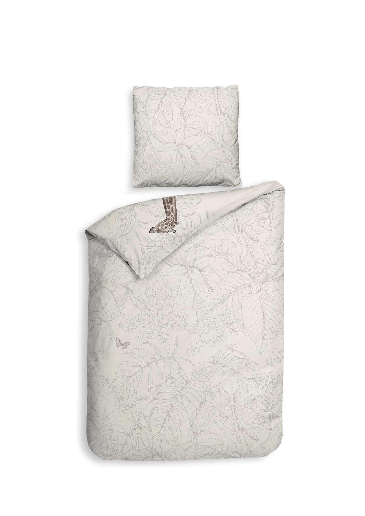 Heckettlane Bettwäsche ca. 155x220cm in Farbe Safari-Sand