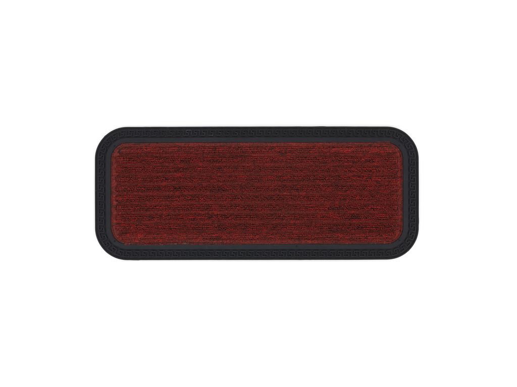 Golze & Söhne Schmutzfangmatte Border Star ca. 25x60cm in Farbe rot