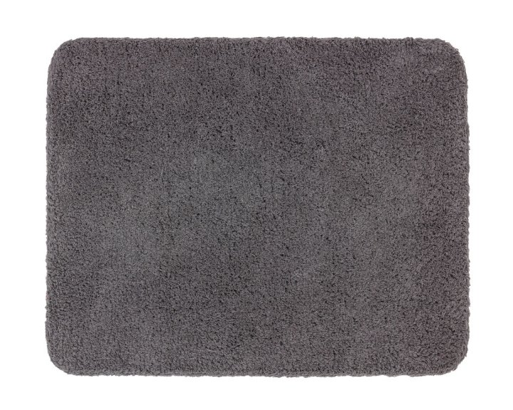 Golze & Söhne Türmatte Entra Saugstark ca. 75x130cm in Farbe dunkelgrau, Badezubehör, Badteppich, Waschbarer Teppich, Grau, Kuschelig