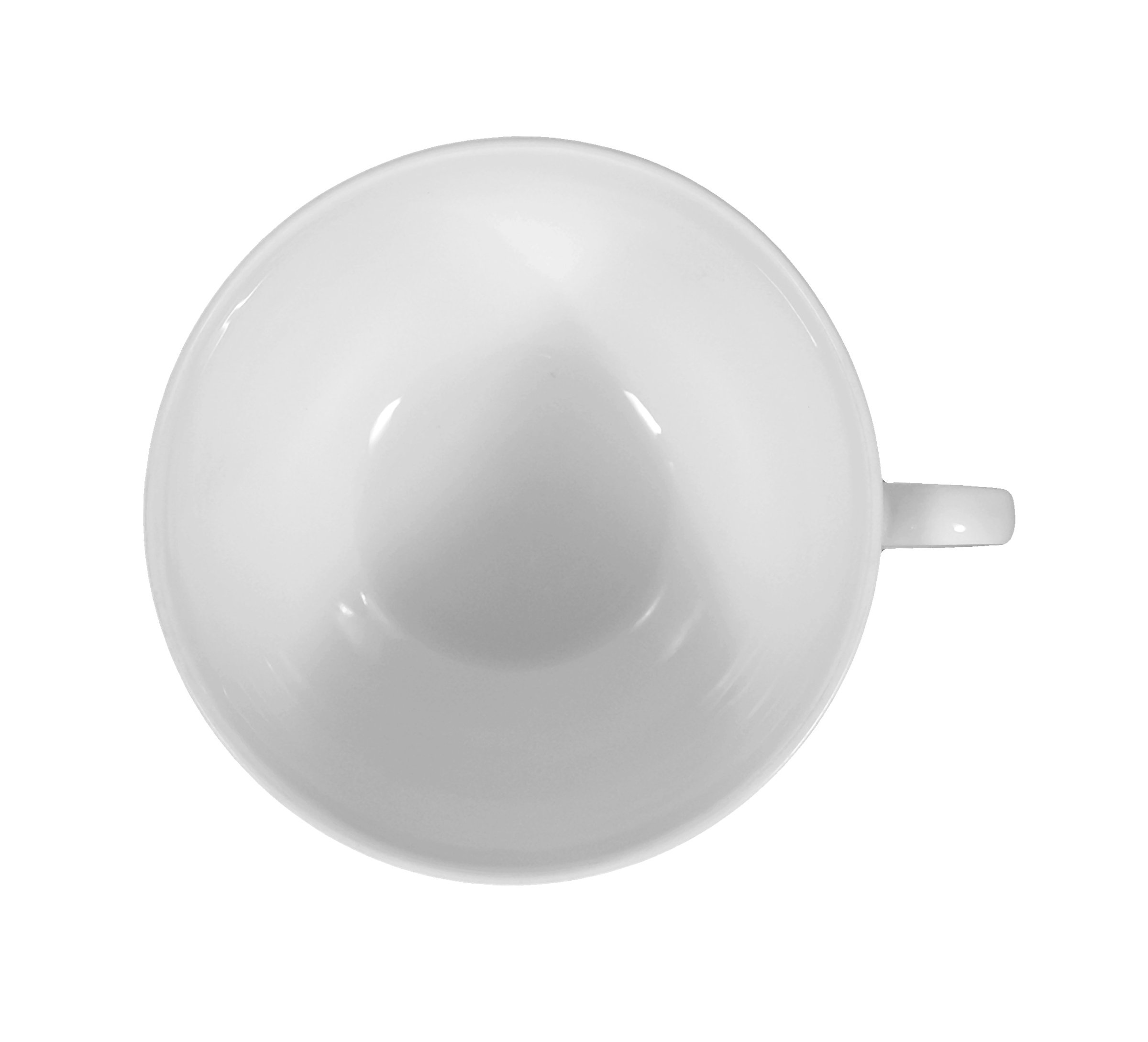 Seltmann Weiden Milchkaffeeobertasse 0,35 l Rondo/Liane 7 weiß 