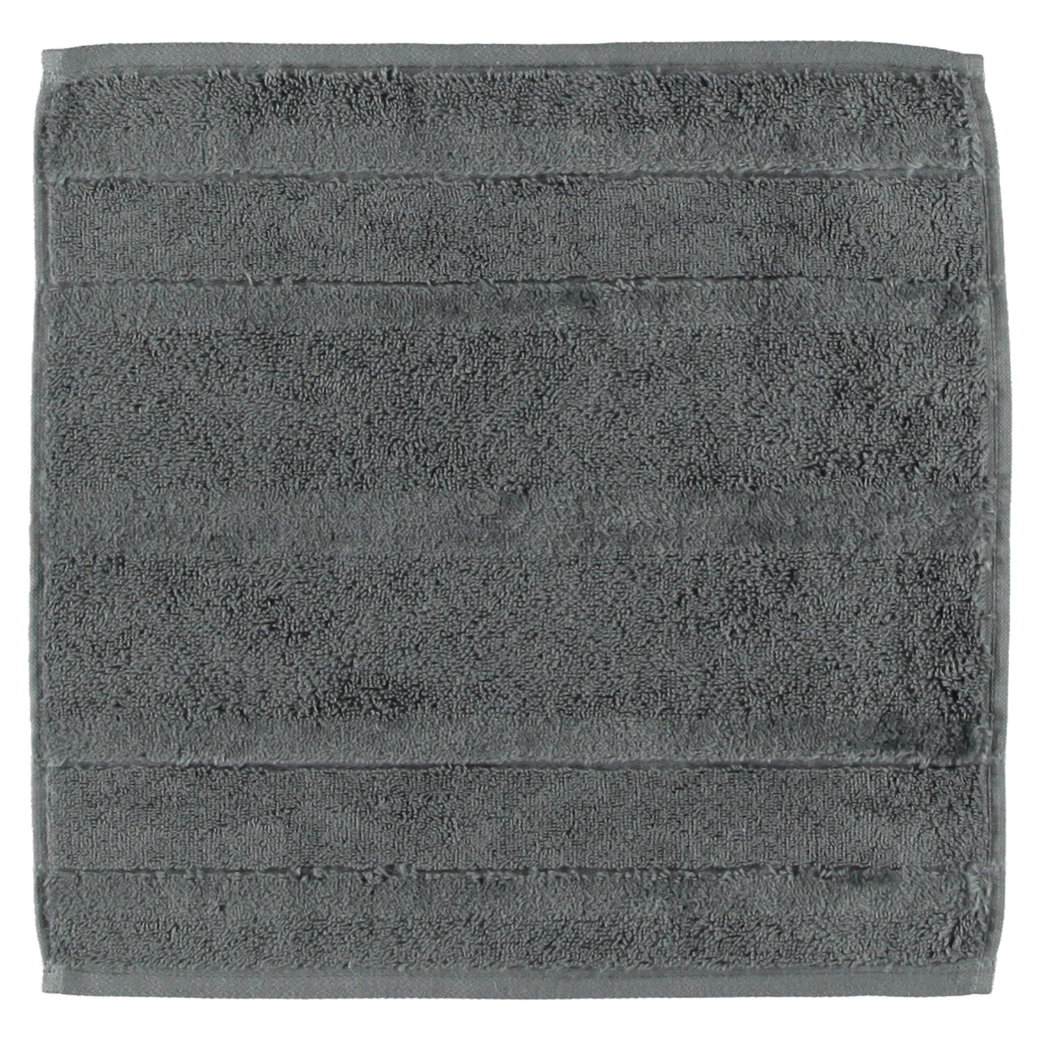 Cawö Seiftuch NOBLESSE² 30x30cm in Farbe anthrazit