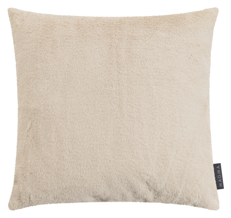 Magma Heimtex Kissenhülle DEVI ca. 50x50cm in Farbe taupe, Kissen, Dekoration für Zuhause, Kopfkissen