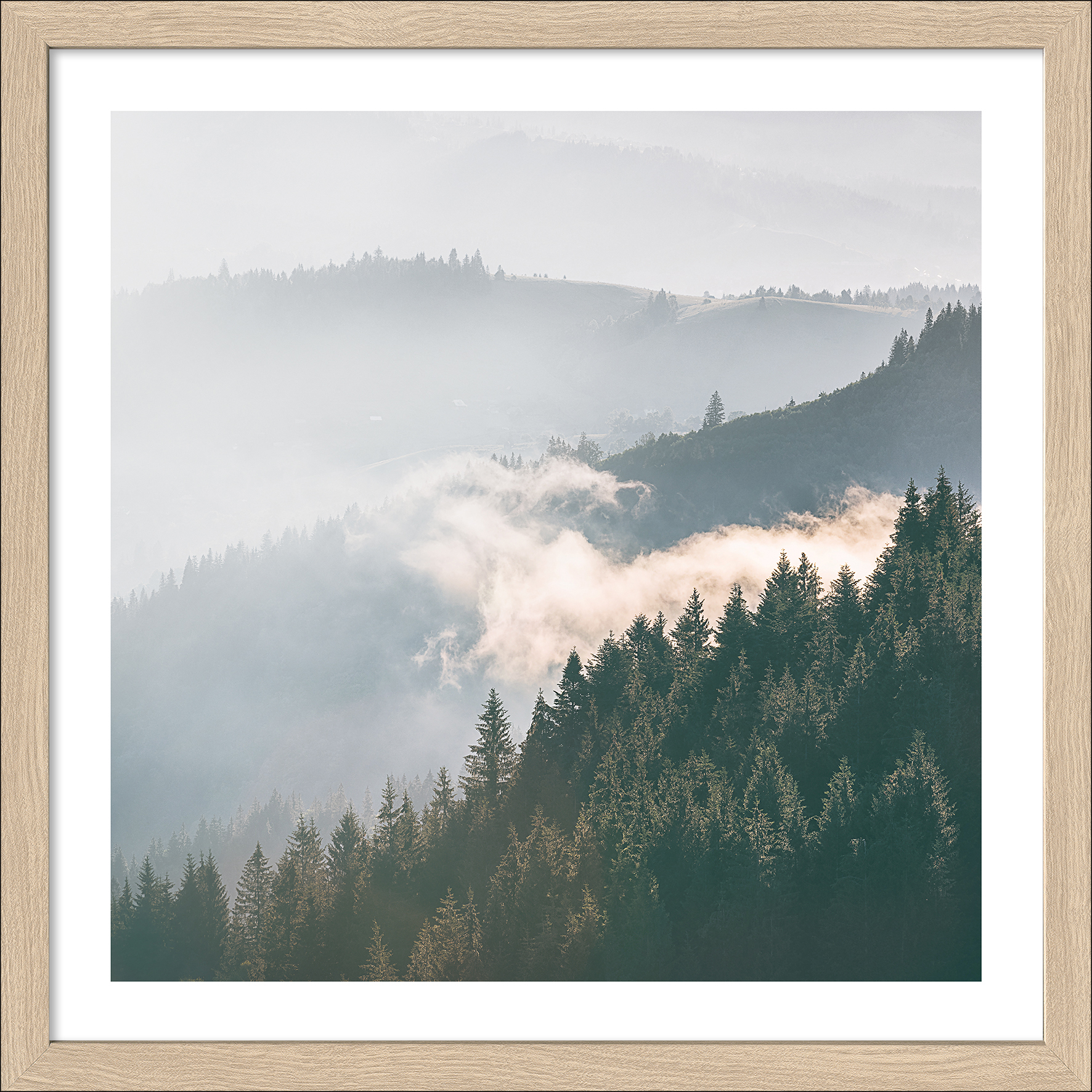 ProArt Framed-Art Slim Scandic 33x33cm Gloomy Landscape II ProArt Framed-Art Slim Scandic 33x33cm Gloomy Landscape II