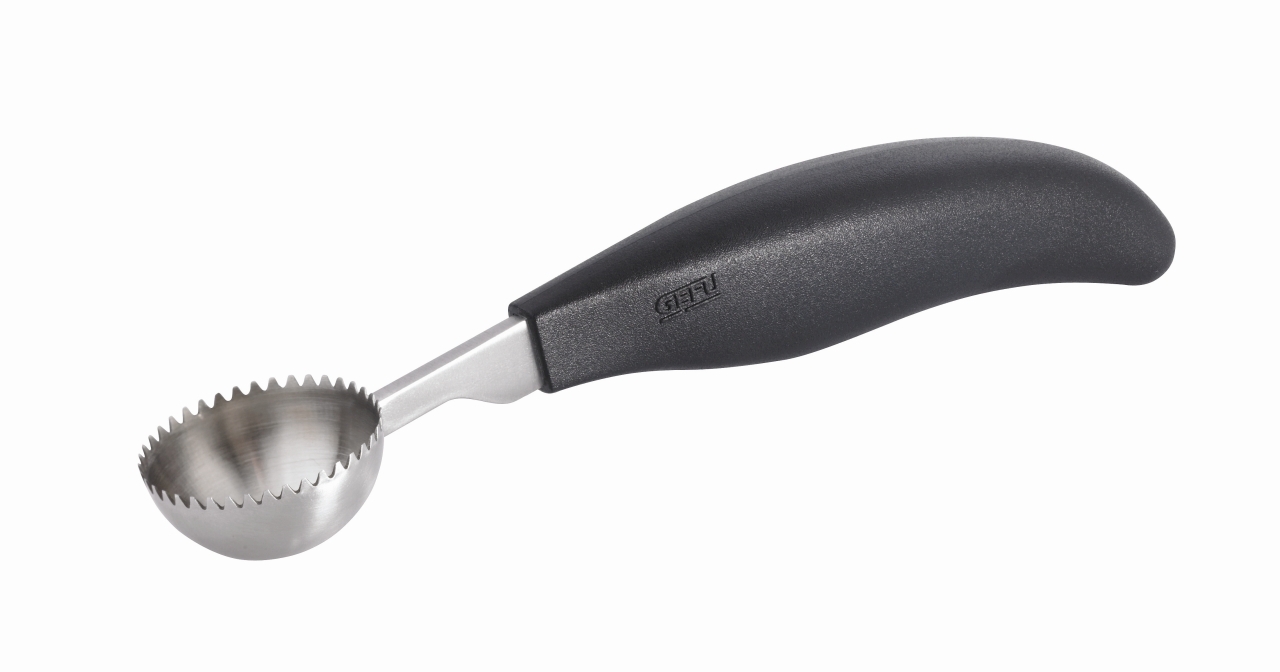 GEFU Kugelausstecher BOCELI in Farbe schwarz/silber GEFU Kugelausstecher BOCELI in Farbe schwarz/silber, Eisschaber, Löffel, Rillenlöffel, Küchenwerkzeug, Spatel-Löffel