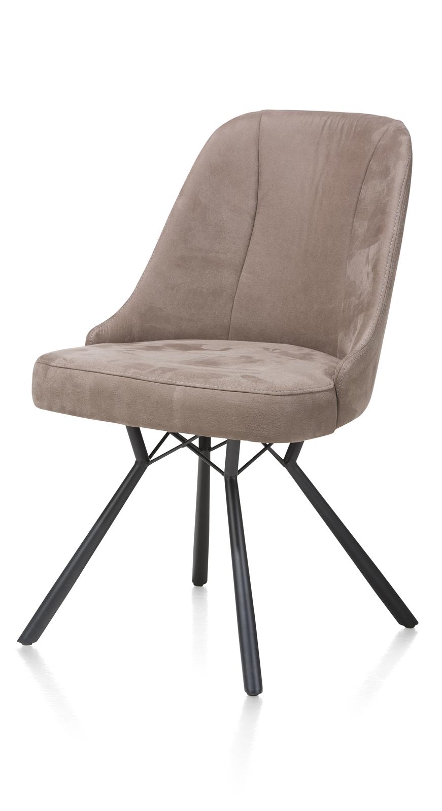 Henders & Hazel Stuhl Eefje, ca. 54 x 89 x 63 cm in Stoff Kibo taupe 